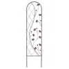 Image de Treillis Floral Zen" Yin And Yang" 0,35 X 1,50 M - Marron