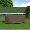 Image de Housse de protection - NORTENE - Table ovale - 230 x 130 x 70 cm - Vert - Résistante aux intempéries
