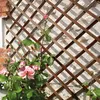 Image de Treillis Extensible En Bois "trelliwood" 1 X 3 M - Bois Foncé