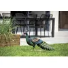 Image de Paon Décoratif Stylisé Peacky En Métal - 94 X 28 X 2 Cm