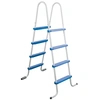 Image de Echelle Double Symétrique Toi 2x4 Marches Laquée Epoxy Pour Piscine Hors-sol