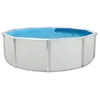 Image de Piscine hors sol ronde en acier TOI Prestigio - 550x120cm - Filtre à sable et skimmer