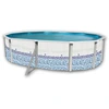 Image de Kit Piscine Hors-sol Acier Toi Mosaico Ovale Décoration Mosaique 5.50 X 3.66 X 1.20m