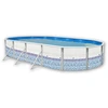 Image de Kit Piscine Hors-sol Acier Toi Mosaico Ovale Décoration Mosaique 7.30 X 3.66 X 1.20m