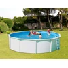 Image de Kit Piscine Hors-sol Acier Toi Canarias Circular Ronde 4.60m X 1.20m Laqué Blanc