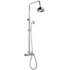 Image de ROUSSEAU Colonne de douche avec robinet mélangeur Retro - Chrome