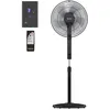 Image de Ventilateur sur pied - Taurus - Silencieux - 12 vitesses - Télécommande incluse - Moteur DC - 5 pales - Diamètre 40 cm