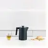 Image de Bouilloire Électrique Jonic Tea Acier Inoxydable Noir 15,6x22x25 Cm Taurus