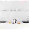 Image de Bouilloire Électrique Aroa Glass Verre Noir Et Inox Brossé 20,7x21,6x24,2 Cm Taurus