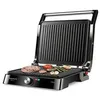 Image de Grill électrique 2 en 1 TAURUS Etna Inox - Plaque 29x23cm - Ouverture à 180 - 2200W - Thermostat réglable