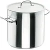 Image de Marmite traiteur Inox pro D : 28 cm + couvercle - inox