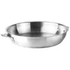 Image de Poele inox 28 cm gamme combi sans manche Lacor LA56728
