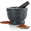 Image de Lacor - mortier et pilon en granit 16cm 60516 - 60516