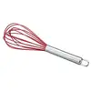 Image de Fouet Souple Silicone Lacor 25 Cm Poignée Inox 300°c