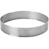Image de Cercle à tarte perforé - LACOR - Ø 24 cm - Inox