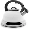 Image de Bouilloire Sifflante Inox Laque Blanc 2l5 Lacor - 68643