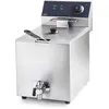 Image de Lacor 69468 69468-friteuse Électrique Avec Robinet Professionnel 3250 W, 8 L, Acier Inoxydable