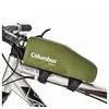 Image de Sacoche de cadre - Columbus - Modèle B - Taille unique - Couleur Kaki - Pour vélo loisir