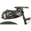 Image de Sacoche de selle étanche Columbus 8 L avec harnais amovible - Noir