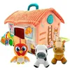 Image de BANDAI Ma première Ferme de Zenon Musical Drôle et éducatif Ferme Interactive Multicolore AR85000