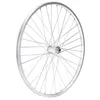 Image de Roue avant aluminium jante cyber 10 blocage Gurpil - argenté - 26 - Adulte - Homme - Gris