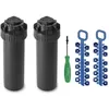 Image de Suinga - Pack 2 Arroseur Rain Bird 5004-PC 3/4 Portée 76 à 152 m + accessoires