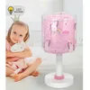 Image de DALBER Lampe de chevet LED Licorne rose pour enfant   veilleuse à poser