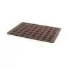 Image de Tapis 48 Macarons Silicone Marron Lekue 0231440m02m067