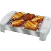 Image de Grille Pain 4 Tranches Jata TT589 - Argent - 550W - Plateau Ramasse-Miettes Coulissant