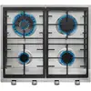 Image de Teka Ex 60 1 4g Ai Al Dr Nat Acier Inoxydable Intégré Gaz 4 Zone(s)