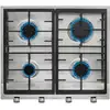 Image de Teka Ex 60 1 4g Ai Al Nat Acier Inoxydable Intégré Gaz 4 Zone(s)