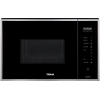 Image de Teka Ml 825 Tfl Noir, Acier Inoxydable Micro-ondes Grill Intégré 25 L 900 W