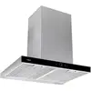 Image de Teka Dlh 686 T Montée Au Mur Noir, Acier Inoxydable 584 M³/h