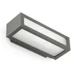 Image de Applique extérieure Faro Natron gris foncé - 1 lampe E27 60W - IP54