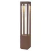 Image de Borne extérieure - FARO - AGRA - 1 LED - 5W - Aluminium Marron - IP54