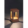 Image de Lampe balise - AGRA - Modèle Agra - LED 5W - Couleur Rouille - Usage Intérieur/Extérieur
