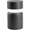 Image de Borne lumineuse Sete LED gris foncé - Faro Barcelona - Extérieur - Métal - IP54