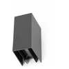 Image de Applique dextérieur LED - FARO BARCELONA - BLIND - Gris anthracite - Hauteur 165 cm - Flux modulable