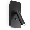 Image de Applique liseuse LED - FARO - Suau - Métal Noir - H17cm - 3W 3000K