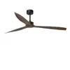 Image de Faro 33430 Ventilateur Noir, Bois