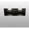 Image de Spot encastré - FARO - 2 lumières LED - Métal noir - 16 4cm - Design contemporain