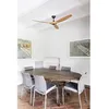 Image de Faro Barcelona 33519 - MOREA Ventilateur de plafond marron clair avec moteur DC