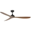 Image de Faro 33447 Ventilateur Noir, Bois