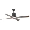 Image de Ventilateur de plafond - Faro - Winche 33481-7 - Noir - Marron foncé - LED IP44