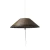 Image de Suspension dExtérieur en Osier Marron Faro Saïgon Ø100cm