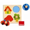 Image de Puzzle en bois dencastrement pour bébé - Goula - Animaux - Mixte - A partir de 12 mois