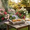 Image de Barbecue portable compact au charbon TRENDY en acier inoxydable DON HIERRO.