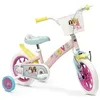 Image de Vélo pour enfants - TOIMSA - Barbie Love - 3 à 5 ans - Stabilisateurs - Rose et Jaune