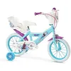 Image de Vélo enfant - TOIMSA - La Reine des Neiges - 14 pouces - Bleu - Facile à monter