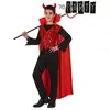 Image de Déguisement Pour Enfants Th3 Party Multicouleur Démon (4 Pièces) - 10-12 Ans